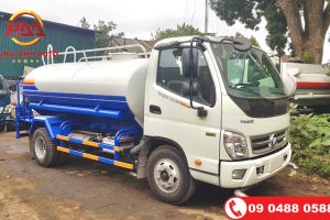 Xe phun nước rửa đường 5 khối Thaco Ollin 500
