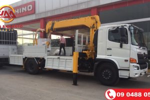Xe tải HINO FG8JP7A gắn cẩu SOOSAN 6 tấn