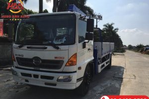 Xe tải Hino FG8JPSB gắn cẩu Tadano 3 tấn