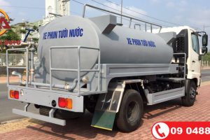 Xe bồn xitec phun nước rửa đường 5.6 Khối HINO FC9JETA
