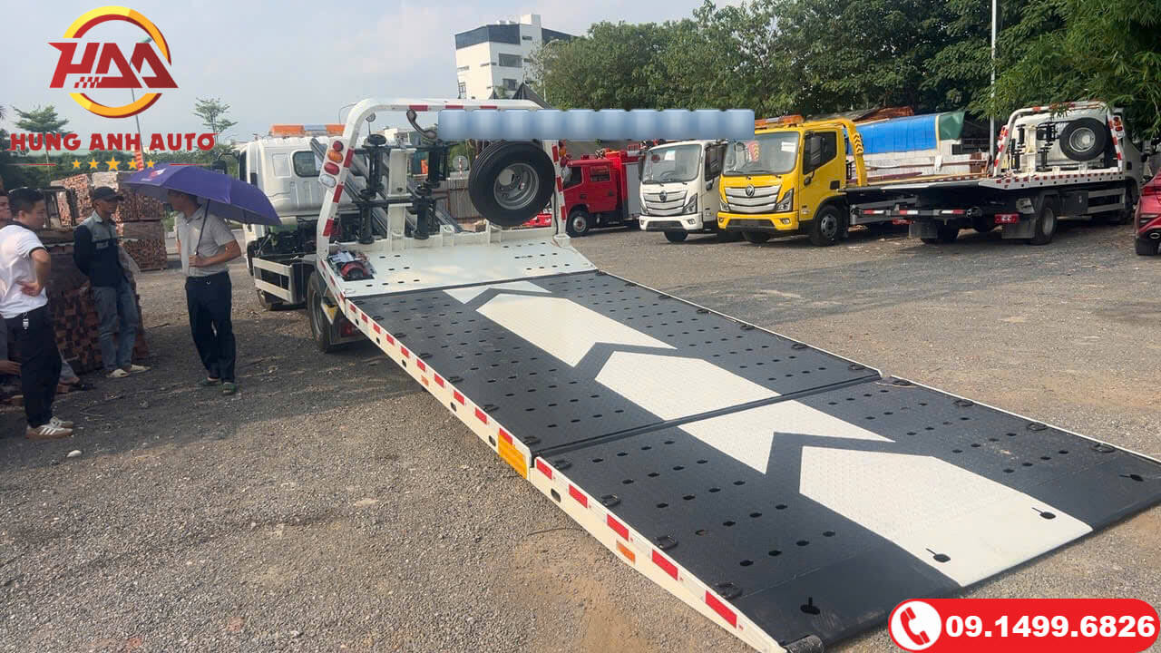 Xe cứu hộ sàn trượt 2 chức năng FOTON 2.5 Tấn Xe cứu hộ sàn trượt 2 chức năng FOTON 2.5 Tấn