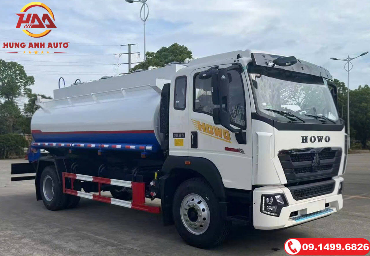 Xe bồn chở xăng dầu 12 Khối HOWO Xe bồn chở xăng dầu 12 Khối HOWO