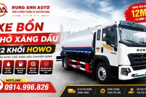 Xe bồn chở xăng dầu 12 Khối HOWO Xe bồn chở xăng dầu 12 Khối HOWO