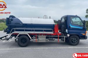 Xe bồn hút chất thải Hyundai Mighty N650L 3 Khối