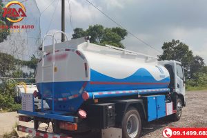 Xe bồn xitec chở xăng dầu Dongfeng 8.2 Khối