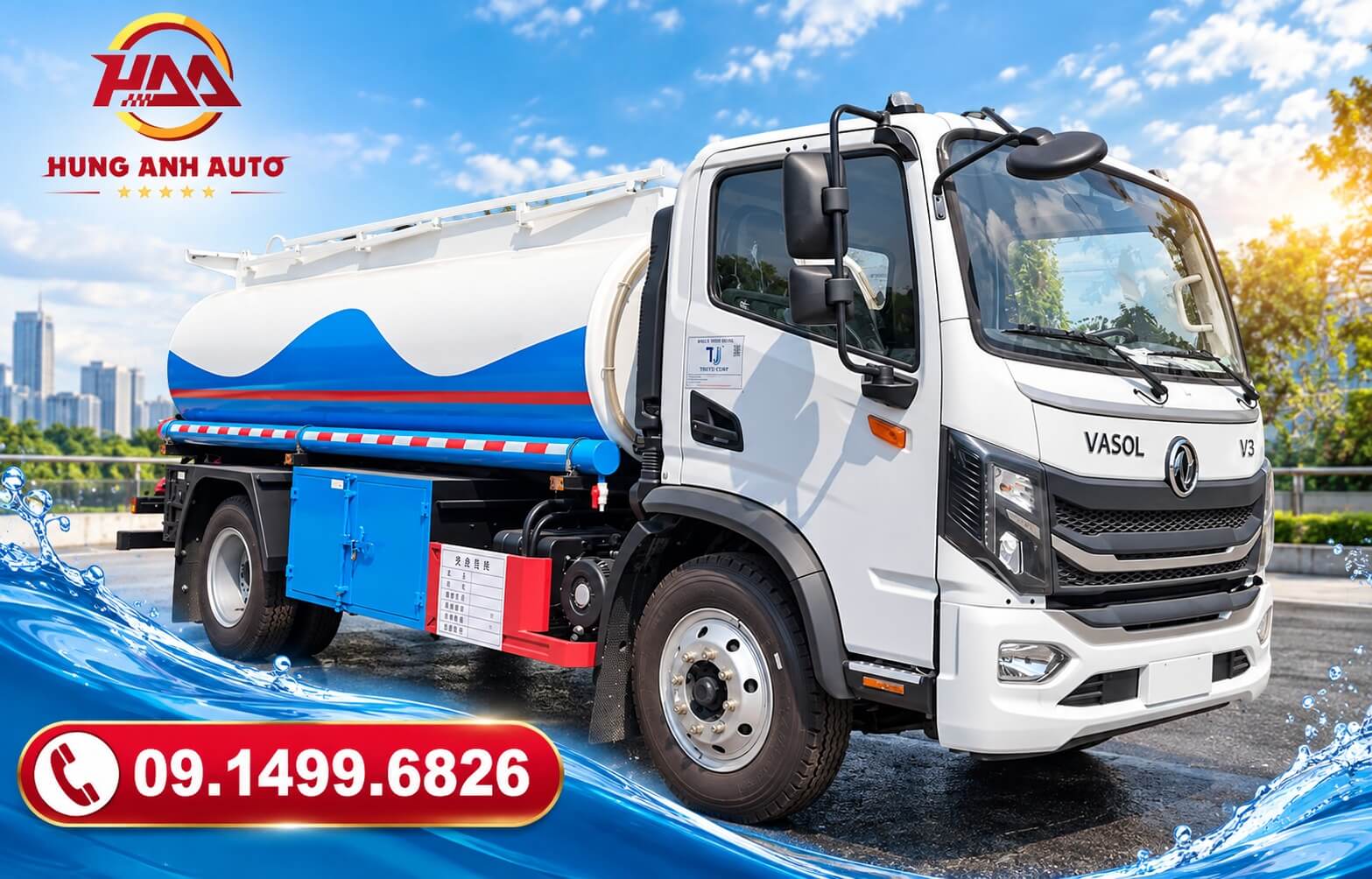 Xe bồn xitec chở xăng dầu Dongfeng 8.2 Khối Xe bồn xitec chở xăng dầu Dongfeng 8.2 Khối