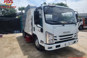 Xe quét rác hút bụi Isuzu 6.5 Khối